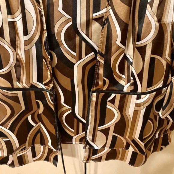 Elementz Brown Ruffle Top - Picture 3 of 9